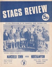 Mansfield town northampton for sale  FOLKESTONE