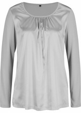 Satin shirt mattsilber gebraucht kaufen  Kiel