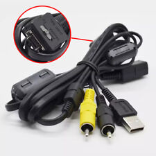 Cabo de dados terminal USB & AV VMC-MD1 para Sony Cyber-shot DSC-G H N P T W Series comprar usado  Enviando para Brazil