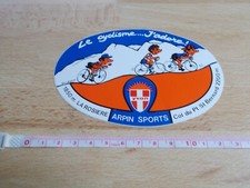 Autocollant cyclisme adore d'occasion  Toulon-