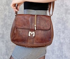 Vintage ledertasche leder gebraucht kaufen  Neustadt