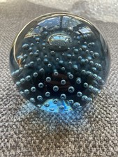 Blue orb glass for sale  MACCLESFIELD