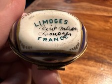 Limoges hand painted for sale  BARNSTAPLE