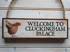 Chicken sign cluckingham for sale  WISBECH