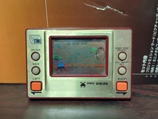 Vintage Game & Time Space Viking Relógio de Jogo LCD Portátil - Japão Década de 1980 comprar usado  Enviando para Brazil