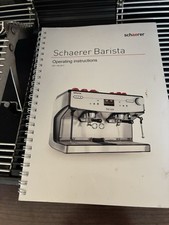 Schaerer barista coffee for sale  DERBY