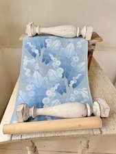 Papel de parede 1,2yds vintage francês bebê céu azul pena arte de parede exclusiva feita à mão  comprar usado Papel de parede 1,2yds vintage francês bebê céu azul pena arte de parede exclusiva feita à mão  comprar usado  Enviando para Brazil