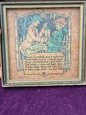 Vtg framed litho for sale  Gainesville