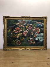 Vintage impressionist flower for sale Vintage impressionist flower for sale  DEWSBURY