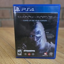 Middle-Earth Shadow of Mordor Game of the Year Edition (PS4, 2015) PlayStation 4, usado comprar usado Middle-Earth Shadow of Mordor Game of the Year Edition (PS4, 2015) PlayStation 4, usado comprar usado  Enviando para Brazil