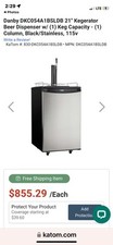Kegerator beer tap for sale  North Augusta