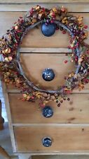 Autumn christmas wreath for sale  NOTTINGHAM