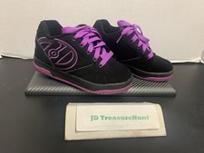 Tênis Heelys Preto e Roxo com Rodas Tamanho EUA Juventude 13C Usado Excelente Estado Usado 🔥 comprar usado  Enviando para Brazil