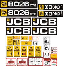 Jcb 8026cts set usato  Spedire a Italy