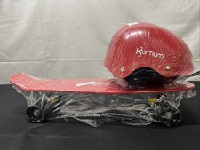 NOVO!! Kartium Kids 22" Skate Plástico Vermelho com Capacete, Joelheiras e Cotovelos - Lote 3 comprar usado  Enviando para Brazil