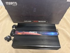 Usado, Amplificador Marts Digital MXD8000W Mono 8000W RMS 1 Ohm - Taramps PRV Style 8K Amp comprar usado  Enviando para Brazil