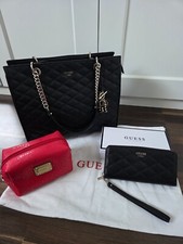 Guess handtasche schwarz gebraucht kaufen  Erlensee