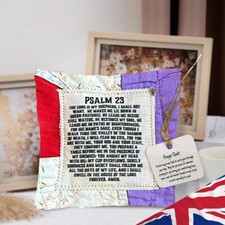 Colcha de oração com cruz dentro mini colchas escrituras para amigos da família comprar usado  Enviando para Brazil