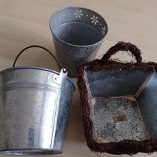 Zink pflanztöpfe umtopf gebraucht kaufen  Borchen