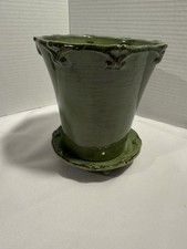 Ceramic green planter for sale  Kannapolis