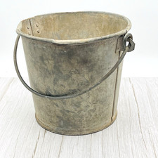 Vtg galvanized bucket for sale  Pomaria