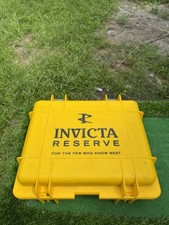 Invicta 15 slots estojo de relógio de mergulho impacto, amarelo DC15GRN com relógios não testados comprar usado Invicta 15 slots estojo de relógio de mergulho impacto, amarelo DC15GRN com relógios não testados comprar usado  Enviando para Brazil