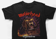 Camiseta unissex Motorhead ORGASMATRON Rock Band tamanho P-5XL, usado comprar usado  Enviando para Brazil