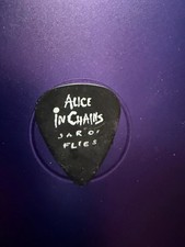 Palheta de guitarra ALICE IN CHAINS / LAYNE STALEY - - USADA NO PALCO!!!!  MUITO RARO!!!! comprar usado  Enviando para Brazil