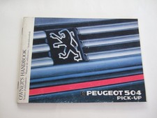 Peugeot 504 pick for sale  SAXMUNDHAM