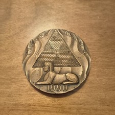 Medaglia calendario 1990 usato  Roma