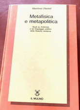 Riedel metafisica metapolitica usato Riedel metafisica metapolitica usato  Reggio Calabria