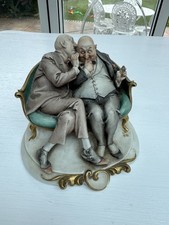 Capodimonte figure gossips for sale  SOLIHULL