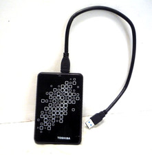 Usado, Disco rígido externo portátil Toshiba 593500-A preto 500GB com cabo USB comprar usado  Enviando para Brazil