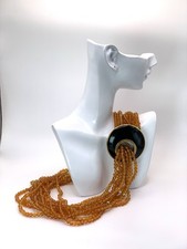 Collana torchon corniola usato  Brescia