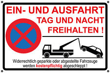 Ausfahrt freihalten schild gebraucht kaufen  Hirschhorn