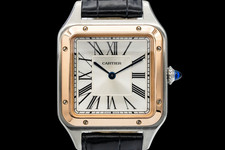 Cartier Santos Dumont 31mm aço e ouro rosa W2SA0011/4228 2019 comprar usado  Enviando para Brazil