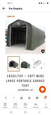 Portable garage tent for sale  ASHFORD