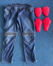 Jeans jeans RST, azul 4XL (UK42) com Kevlar, AAA, como novo, usado comprar usado  Enviando para Brazil