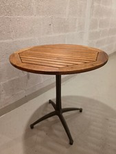 Table ronde teck d'occasion  Le Plessis-Robinson