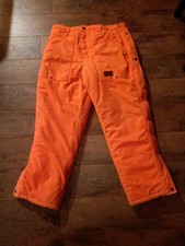 Pantalones de caza impermeables Walls Heritage Apparel naranja brillante para hombre talla L 36-38  segunda mano  Embacar hacia Mexico