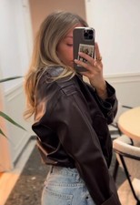 Massimo dutti lederjacke gebraucht kaufen  München
