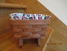 Longaberger mini cradle for sale  Exeter