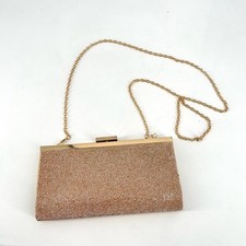 Usado, Bolsa de mão dourada cintilante evento coquetel festa bolsa de ombro bolsa de mão NOVO anos brilho comprar usado  Enviando para Brazil