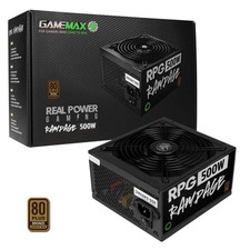 GameMax Rampage 500W ATX Zasilacz 80 PLUS Bronze APFC RGB 500 bez kabla na sprzedaż  PL