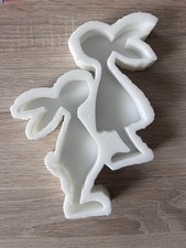 Silikonform hase hasenpaar gebraucht kaufen  Roßwein