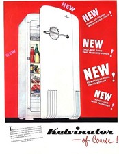 1947 kelvinator refrigerator for sale  Livonia