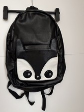 Schwarzer rucksack fuchsgesich gebraucht kaufen  Salzbergen