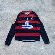 Camiseta de futebol vintage Olympikus FC Flamengo 10 Ronaldinho 2010/2011 Home Jersey, usado comprar usado  Enviando para Brazil