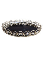 Metal mirrored round for sale  Fort Lauderdale