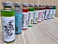 Fallout Style Lab Sample Frasco Prop - Rad Away, não comida, pacote de sangue, FEV II 2 comprar usado  Enviando para Brazil